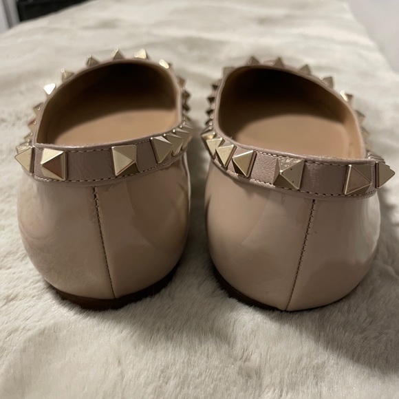 EUC Valentino Rockstud Ballet Flats - Picture 4 of 11
